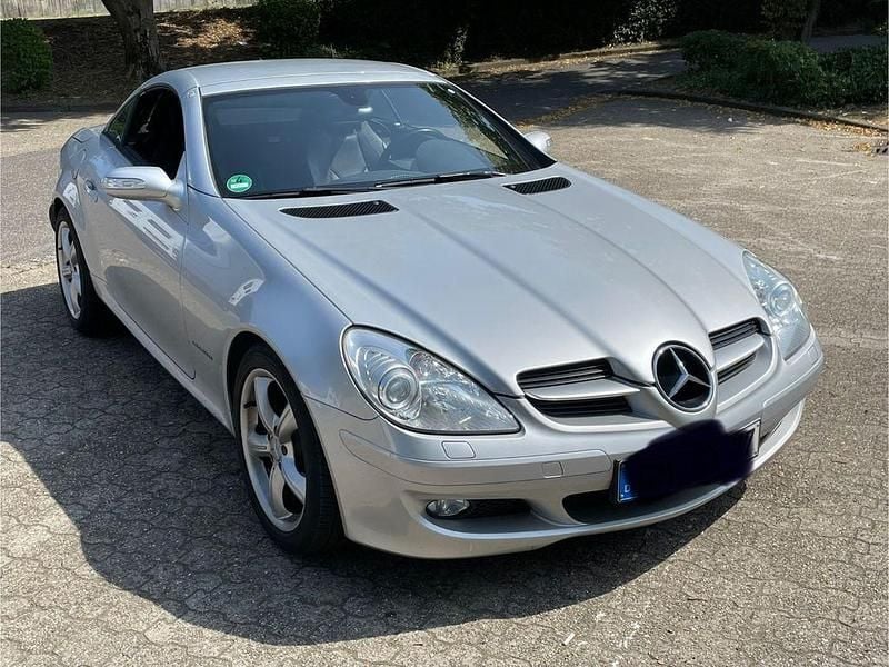 Silber Gebraucht 2004 Mercedes SLK200 Cabrio | 7.000 € (Guter Preis) - Bild 1/4