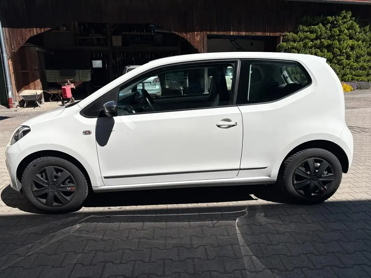 Usata VW up! 60 CV (44 kW) 2014 Bianco Utilitaria