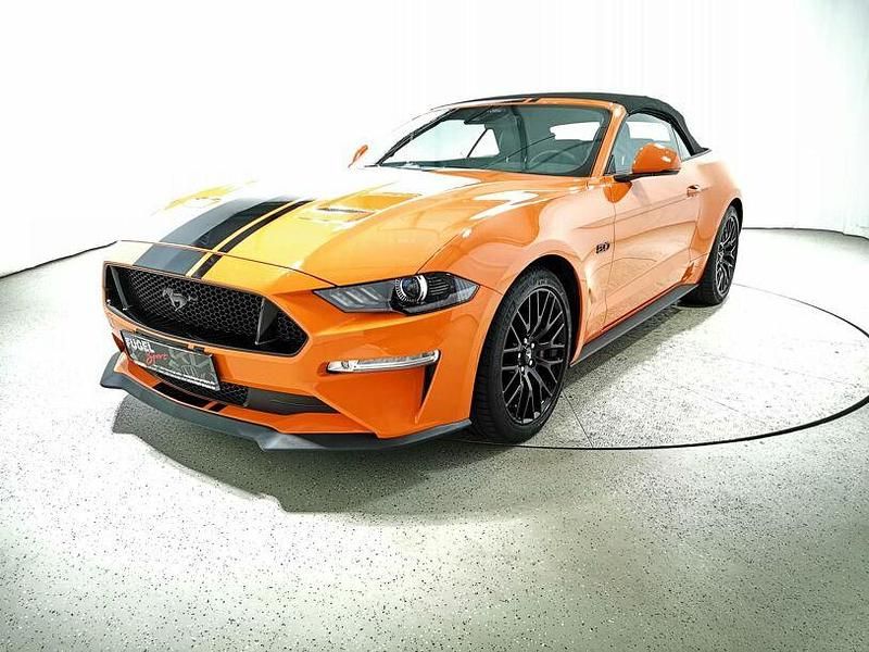 Gebraucht Ford Mustang GT Convertible 449 PS (330 kW) 2021 Twisterorange metallic Cabrio