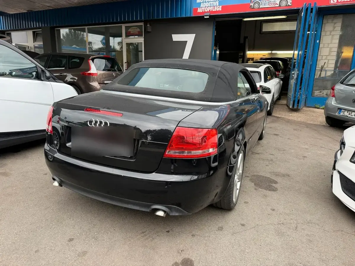 Gebraucht Audi A4 Cabriolet 140 PS (102 kW) 2007 Schwarz Cabrio