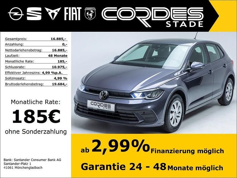 Gebraucht VW Polo Life 95 PS (69 kW) 2022 Grau Kleinwagen