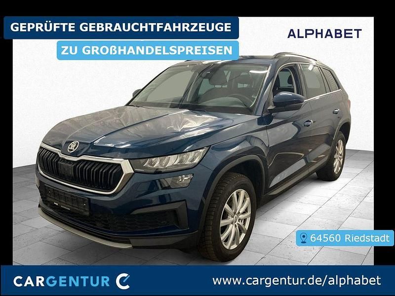 Blau Gebraucht 2022 Skoda Kodiaq Ambition SUV | 26.890 € (Guter Preis) - Bild 1/2