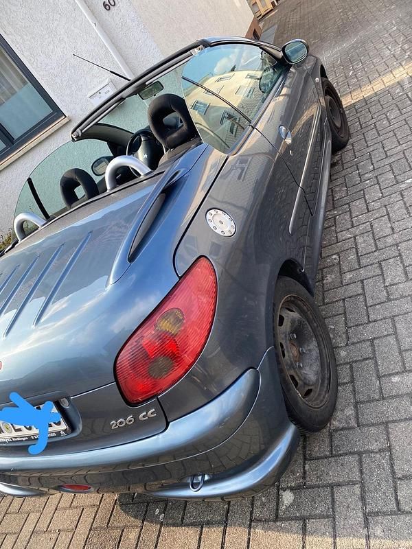 Gebraucht Peugeot 206 60 PS (44 kW) 2006 Grau Cabrio