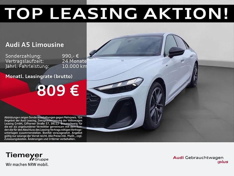 Neu Audi A5 S-Line 299 PS (219 kW) 2025 Weiß Limousine