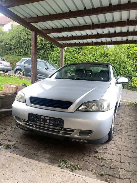 Silber Gebraucht 2002 Opel Astra Cabriolet Cabrio | 699 € (Superpreis) - Bild 1/4