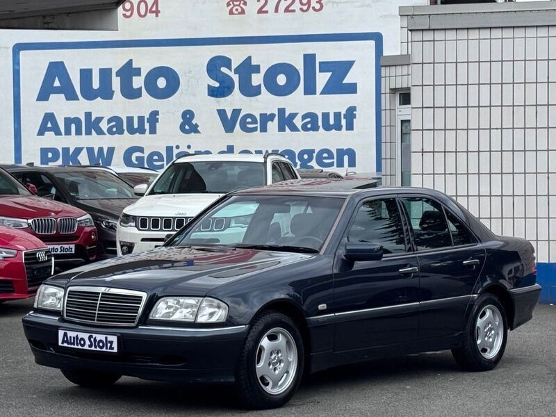 Blau Gebraucht 1999 Mercedes C240 Elegance Limousine | 7.650 € (Fairer Preis) - Bild 1/4
