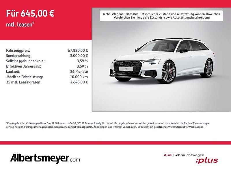 Weiß Gebraucht 2025 Audi A6 Ambiente Kombi | 67.820 € (Teuer) - Bild 1/4