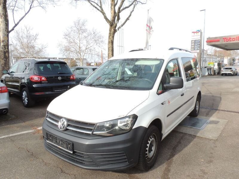Weiß Gebraucht 2016 VW Caddy Maxi Van / Kleinbus | 6.999 € (Etwas zu teuer) - Bild 1/4