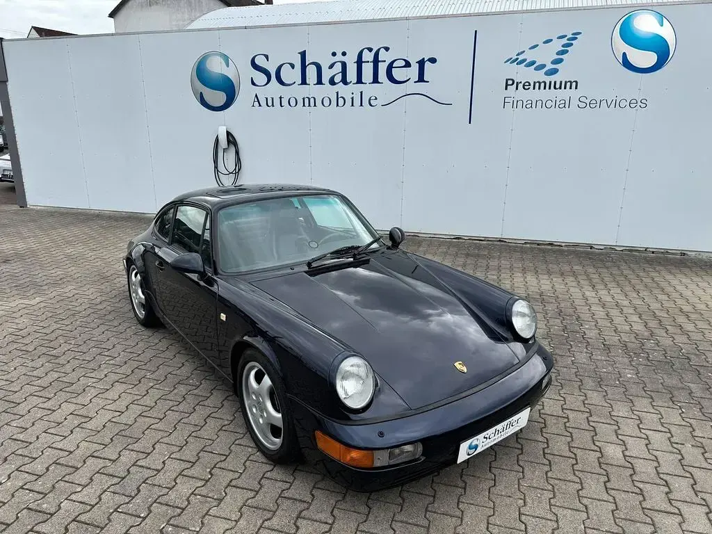 Gebraucht Porsche 911 Carrera 4 250 PS (183 kW) 1993 Mitternachtsblaumetallic mitternachtsblaumetallic Coupé