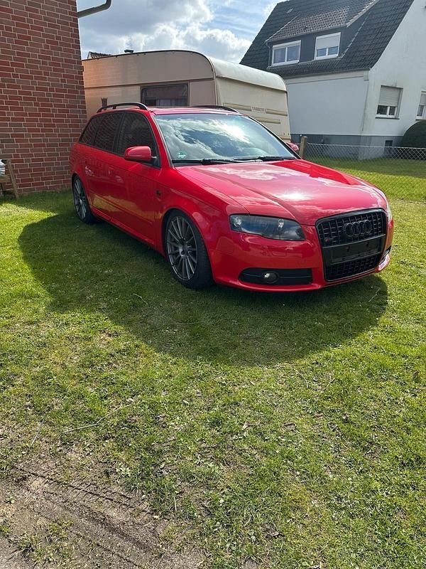 Gebraucht Audi A4 S-Line 163 PS (119 kW) 2008 Rot Kombi