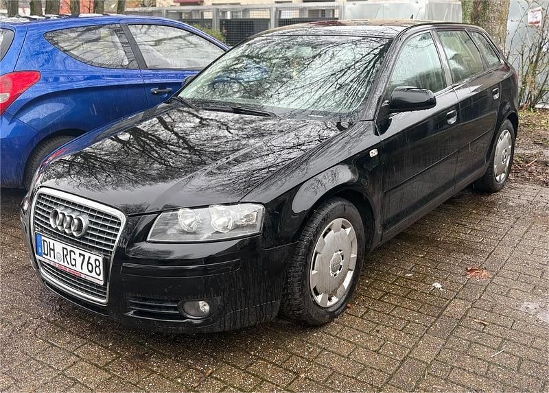 Usata Audi A3 200 CV (147 kW) 2005 Nero Utilitaria