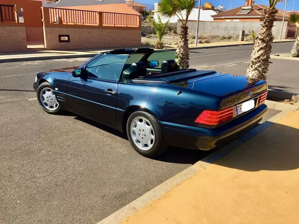 Gebraucht Mercedes SL320 231 PS (169 kW) 1996 Blau Cabrio