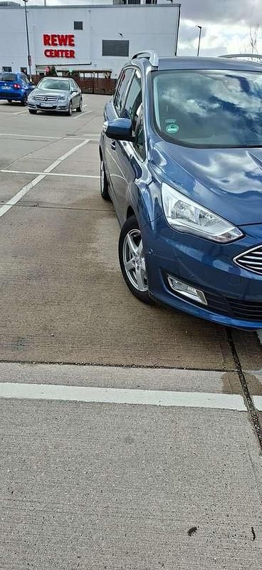 Gebraucht Ford Grand C-Max Titanium 150 PS (110 kW) 2018 Blau Van / Kleinbus