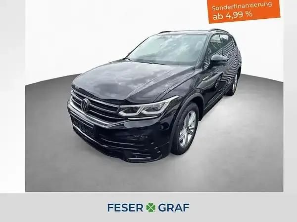 Deep black perleffekt Gebraucht 2024 VW Tiguan Allspace SUV | 39.390 € (Teuer) - Bild 1/4