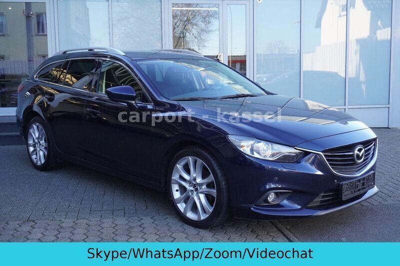 Blau blau Gebraucht 2015 Mazda 6 Sports-Line Kombi | 6.399 € (Fairer Preis) - Bild 1/4