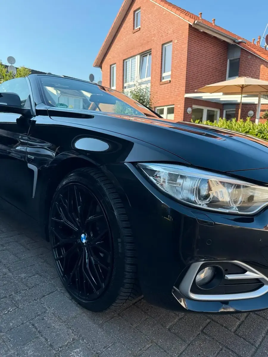 Gebraucht BMW 420 184 PS (135 kW) 2014 Schwarz Cabrio