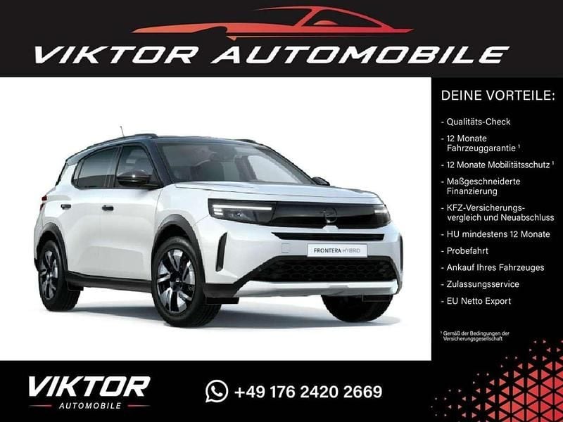 Arktisweiß Neu 2025 Opel Frontera SUV | 25.380 € (Fairer Preis) - Bild 1/4