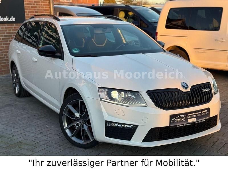 Gebraucht Skoda Octavia RS 220 PS (161 kW) 2014 Weiß Kombi