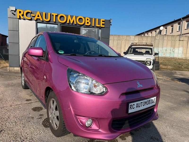 Gebraucht Mitsubishi Space Star 80 PS (58 kW) 2014 Violet Van / Kleinbus