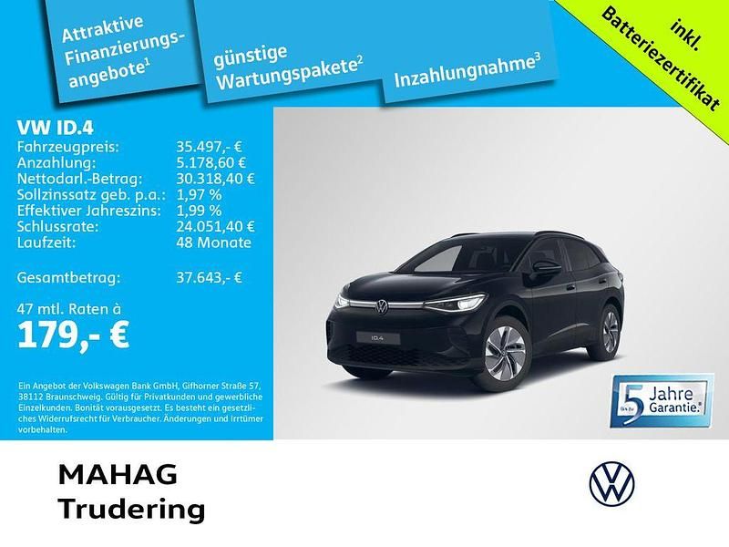 Schwarz Gebraucht 2025 VW ID.4 Pro SUV | 35.497 € (Superpreis) - Bild 1/2