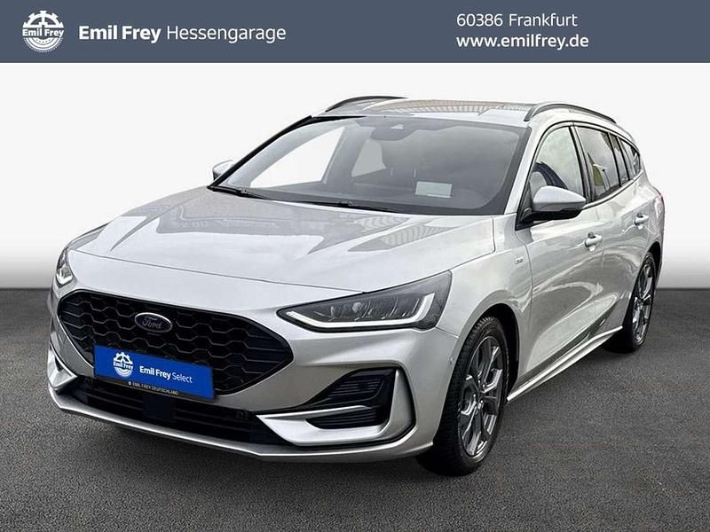Moondust silber metallic Gebraucht 2023 Ford Focus ST-Line X Kombi | 20.950 € (Guter Preis) - Bild 1/4