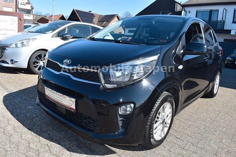 Schwarz Gebraucht 2021 Kia Picanto DREAM-TEAM Edition Kleinwagen | 9.700 € (Fairer Preis) - Bild 1/4