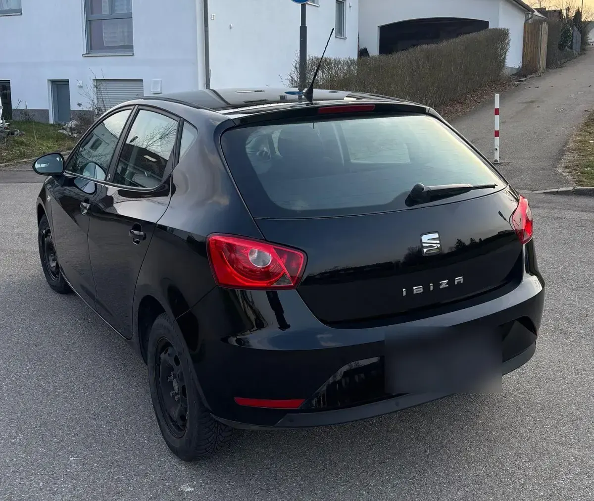 Gebraucht Seat Ibiza Reference 75 PS (55 kW) 2017 Schwarz Kleinwagen