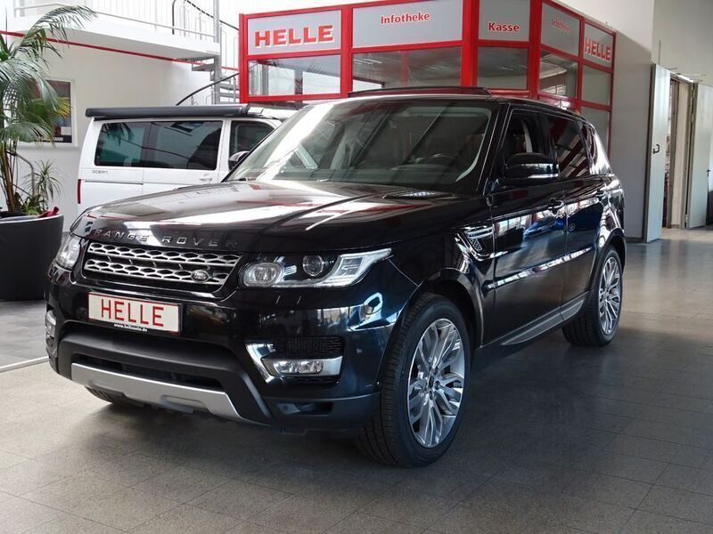 Santorini black (metallic) Gebraucht 2013 Land Rover Range Rover Sport HSE SUV | 20.990 € (Fairer Preis) - Bild 1/4