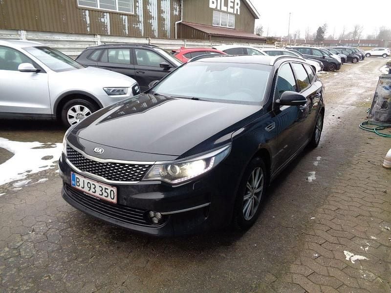 Gebraucht Kia Optima Edition 7 141 PS (103 kW) 2017 Schwarz Kombi
