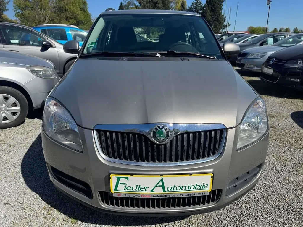 Gebraucht Skoda Fabia Ambiente 86 PS (63 kW) 2009 Beige Kombi