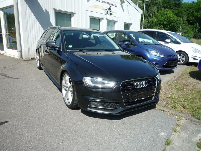 Schwarz Gebraucht 2014 Audi A4 S-Line Kombi | 9.850 € (Fairer Preis) - Bild 1/4