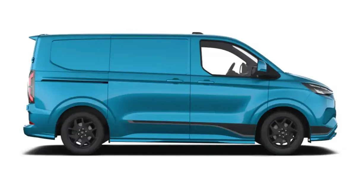 Neu Ford E-Transit Sport 160 kW (218 PS) 2026 Blau Van