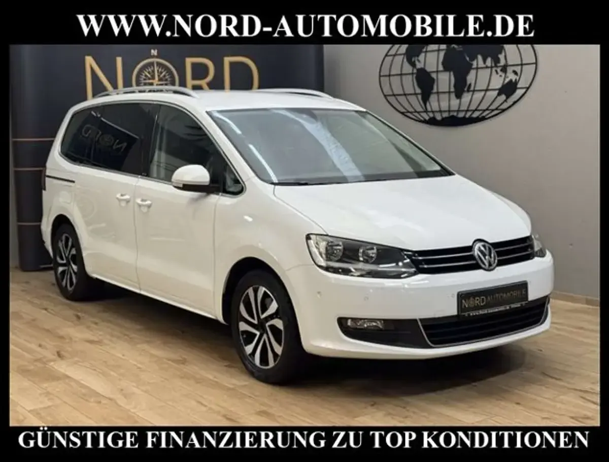 Usata VW Sharan Active 150 CV (110 kW) 2022 Bianco Monovolume