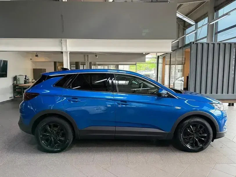 Gebraucht Opel Grandland X Dynamic 120 PS (88 kW) 2018 Topas blau (metallic) SUV