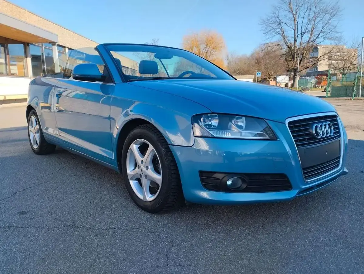 Używany Audi A3 Cabriolet Ambition 140 KM (102 kW) 2008 Niebieski Kabriolet