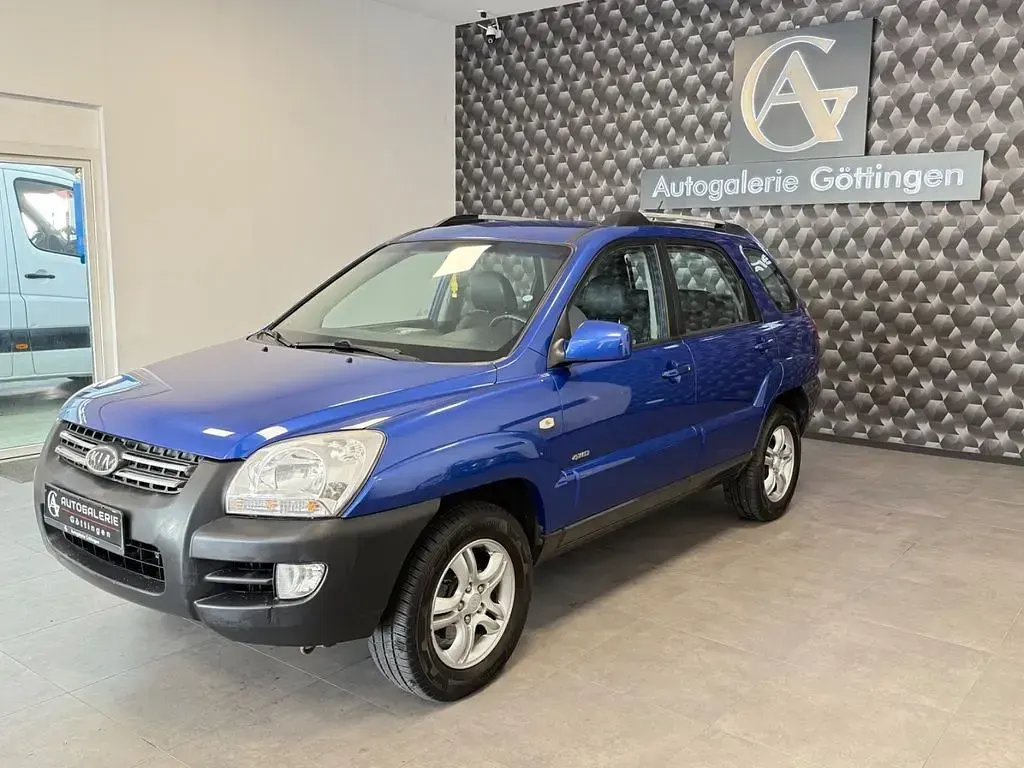 Gebraucht Kia Sportage EX 175 PS (128 kW) 2008 Blau SUV