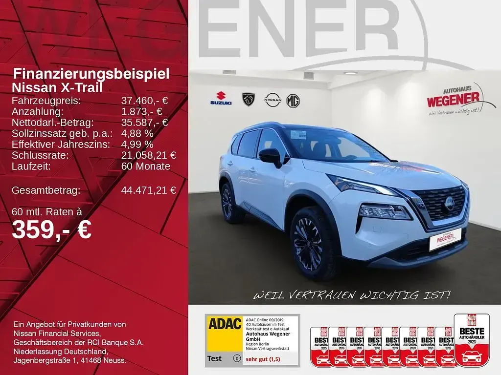Gebraucht Nissan X-Trail 360º 163 PS (119 kW) 2025 Weiß SUV