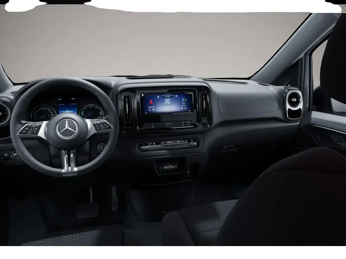 Neu Mercedes e-Vito 85 kW (116 PS) 2025 Weiß Van