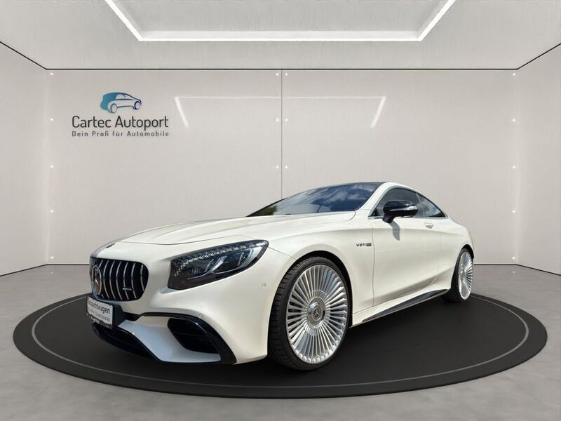 Weiß Gebraucht 2019 Mercedes S63 AMG AMG Coupé | 114.885 € - Bild 1/4