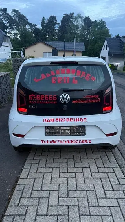 Gebraucht VW up! move up! 60 PS (44 kW) 2017 Weiß Kleinwagen