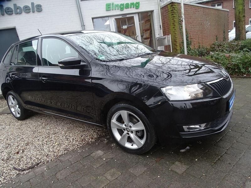 Gebraucht Skoda Rapid Cool Edition 95 PS (69 kW) 2018 Schwarz Kombi