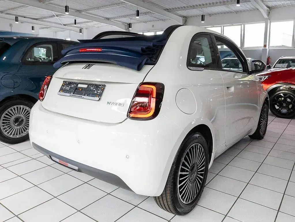 Neu Fiat 500 Icon 69 PS (50 kW) 2026 Blau Cabrio
