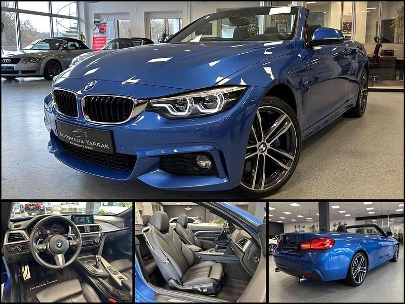 Blau Gebraucht 2018 BMW 440 M Sport Cabrio | 46.990 € (Teuer) - Bild 1/3