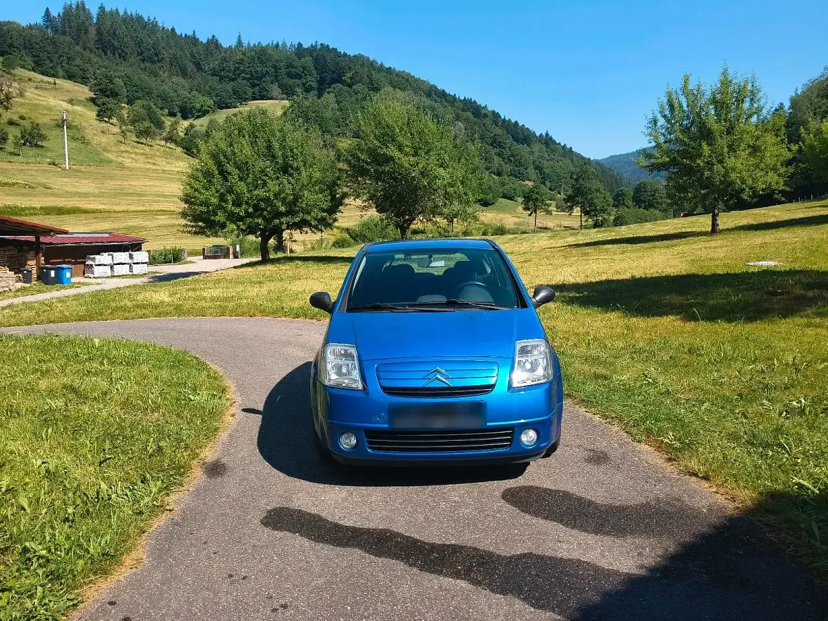Gebraucht Citroën C2 73 PS (53 kW) 2004 Blau Kleinwagen