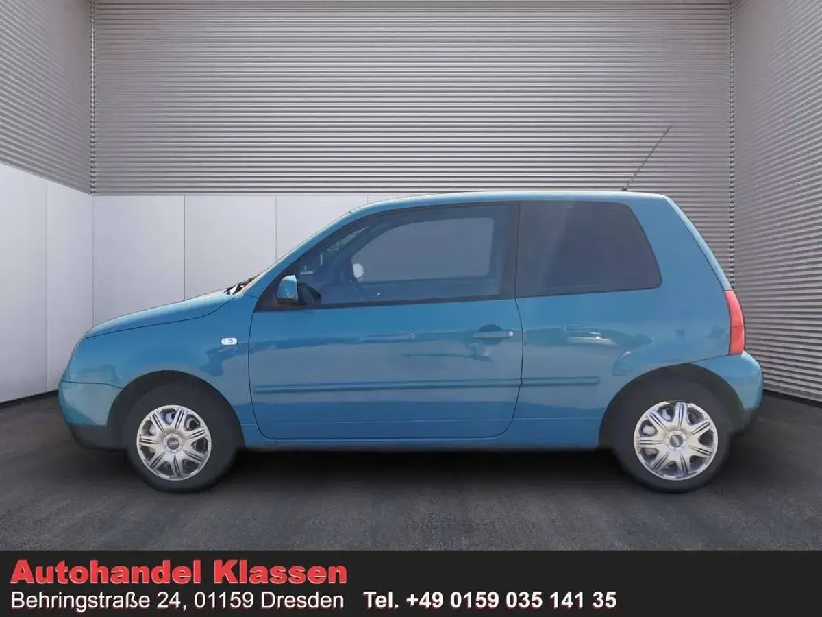 Gebraucht VW Lupo 50 PS (36 kW) 2003 Blau Kleinwagen