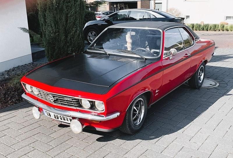 Rot Gebraucht 1973 Opel Manta Coupé | 26.000 € - Bild 1/3