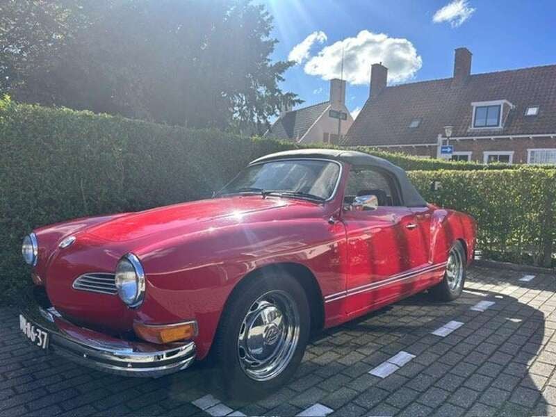 Rot Gebraucht 1972 VW Karmann Ghia Karmann Cabrio | 21.000 € - Bild 1/4