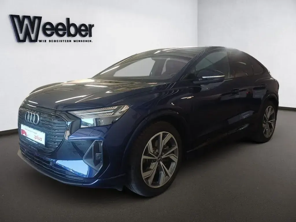 Gebraucht Audi Q4 Sportback e-tron Advanced 219 kW (299 PS) 2022 Navarrablau (metallic) SUV
