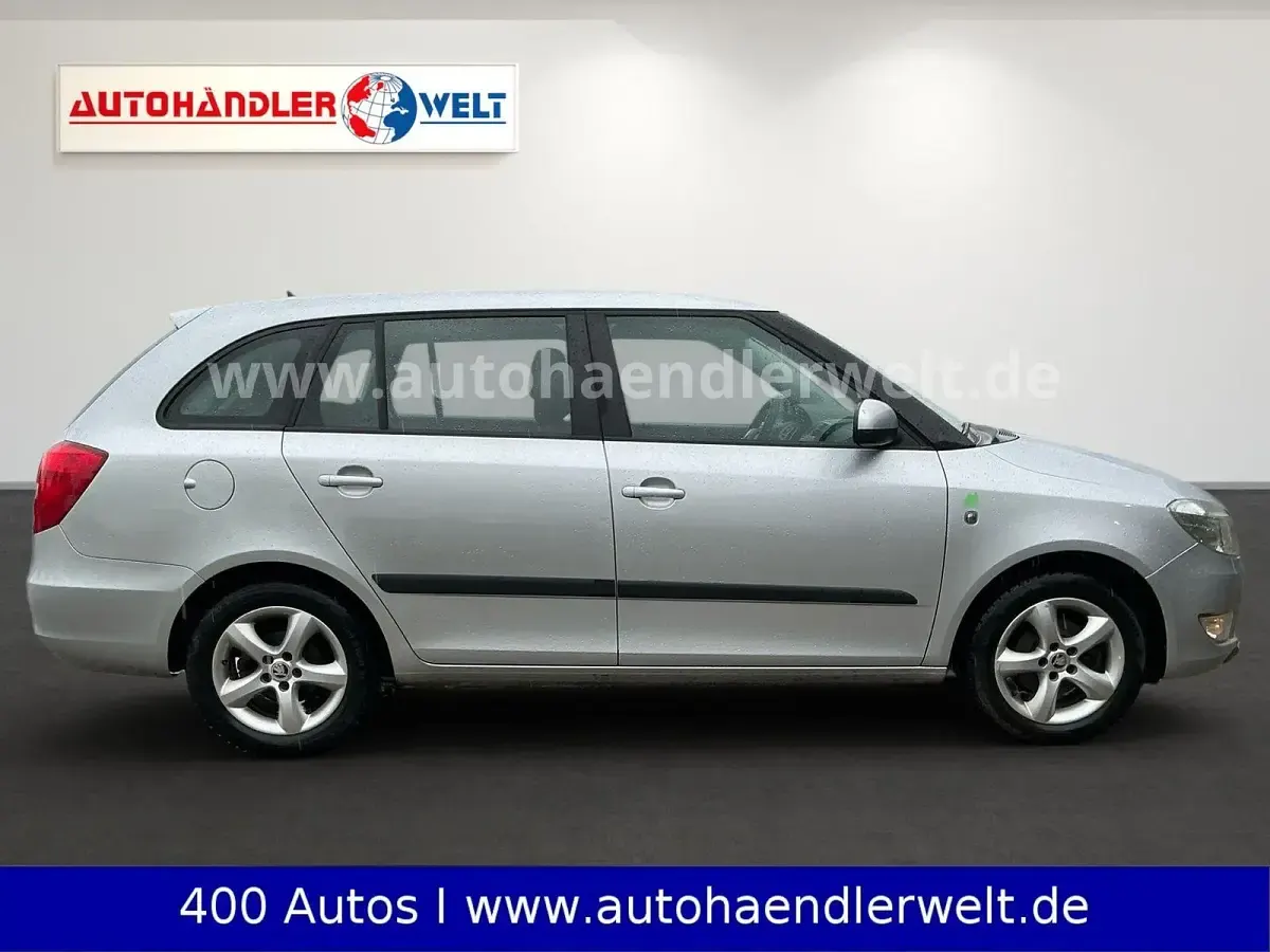 Gebraucht Skoda Fabia GreenLine 75 PS (55 kW) 2013 Grau Kombi