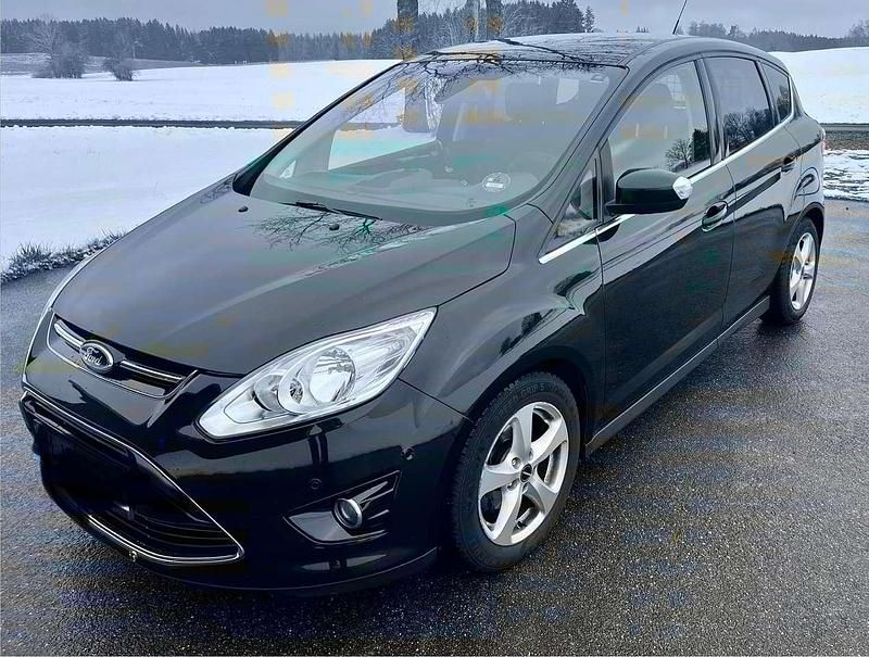 Gebraucht Ford C-MAX Titanium 125 PS (91 kW) 2013 Schwarz Van / Kleinbus